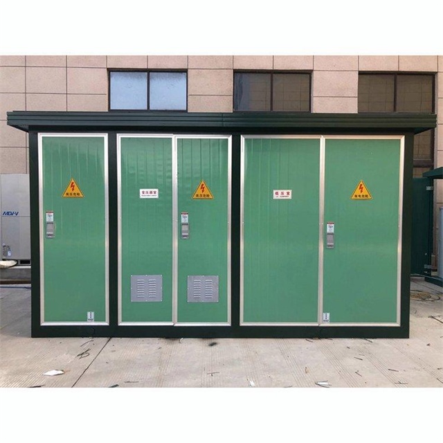 雷山1600KVA欧式箱式变压器